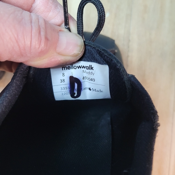 Ladies MelloWalk Mady green patch safety shoes size 8 - Picture 7 of 8